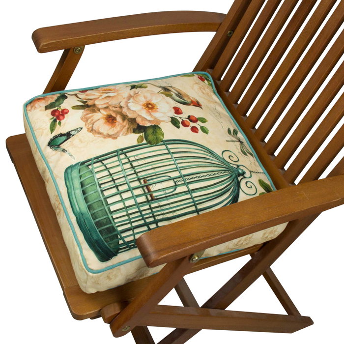 Aberto Design Cojín YM1309 Multicolor 42 x 42 cm